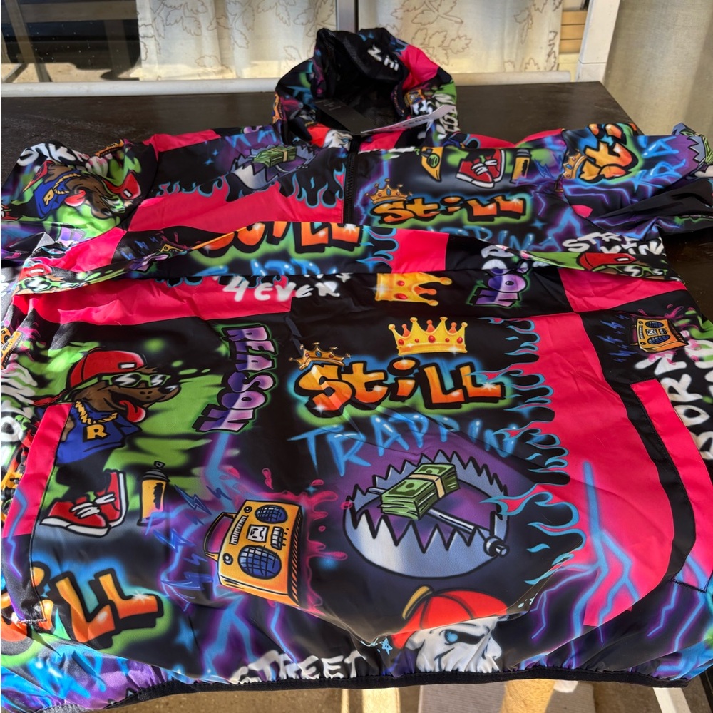 Colorful Graphic Hoodie